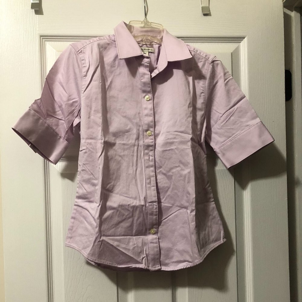 Banana Republic women short sleeve shirt 6P, 086